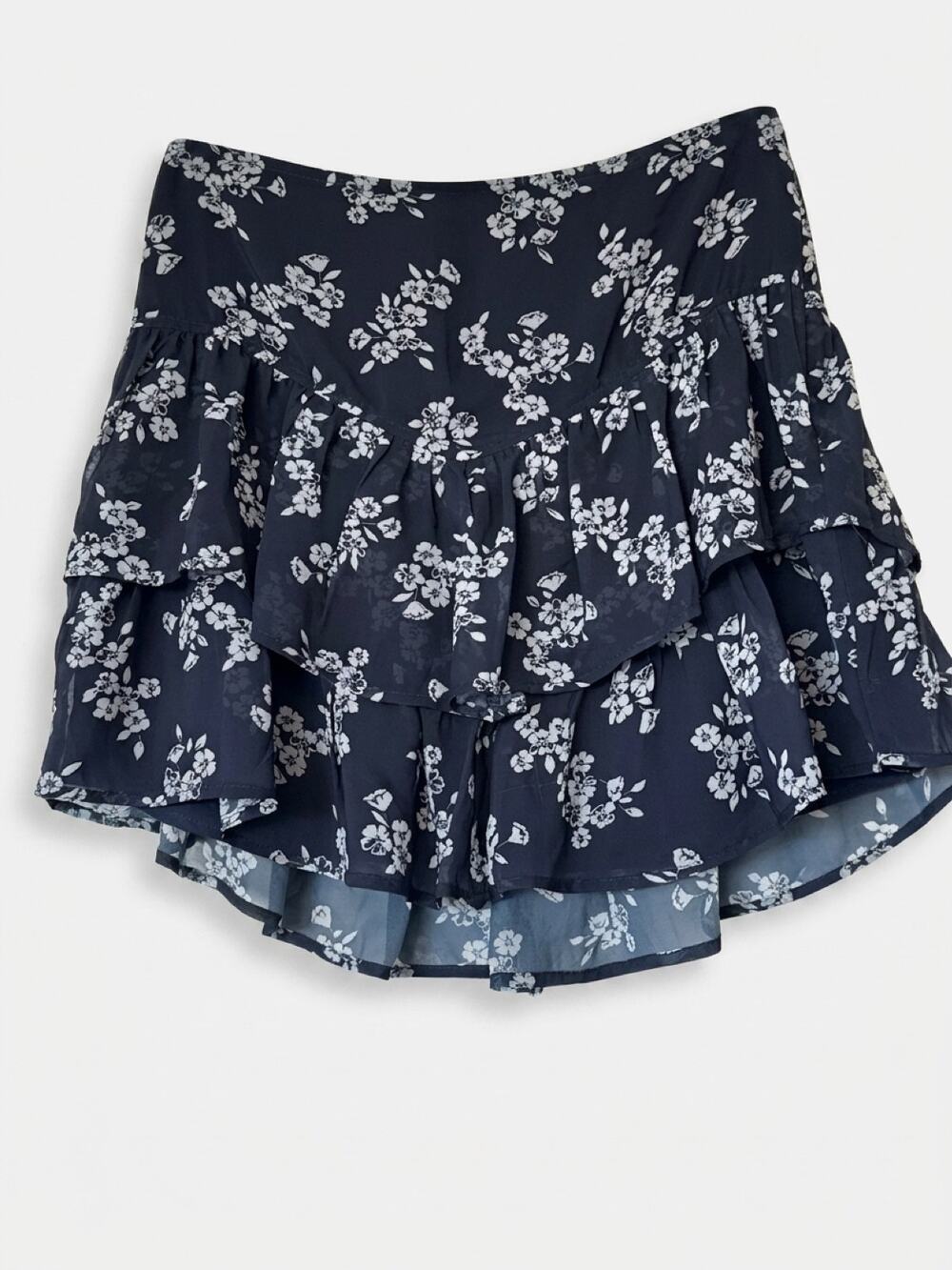 FLORA BEA Stoni Skirt in MAIDEN LANE NAVY NWT SMALL